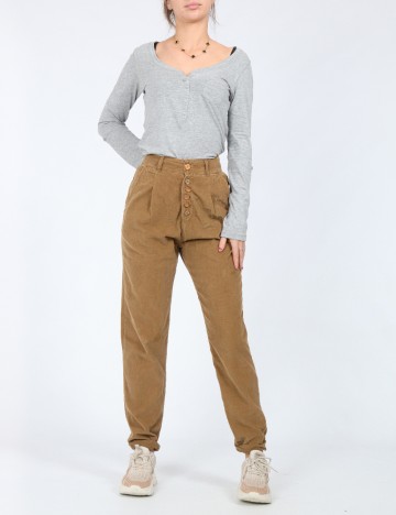 
						Pantaloni Zara, maro