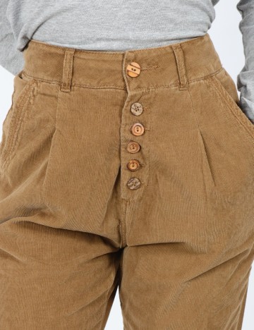 Pantaloni Zara, maro