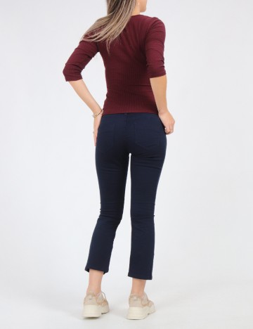 Pantaloni Zara, bleumarin