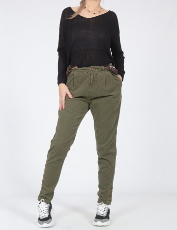 Pantaloni Zara, verde