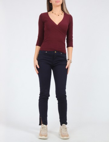 
						Pantaloni Zara, bleumarin