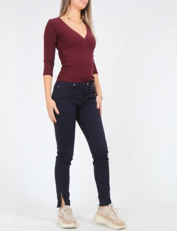 Pantaloni Zara, bleumarin