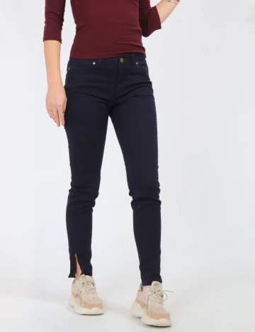 Pantaloni Zara, bleumarin