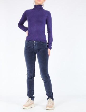 Pantaloni Zara, albastru