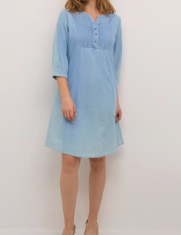 
						Rochie scurta Cream, albastru