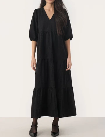 Rochie lunga Part Two, negru