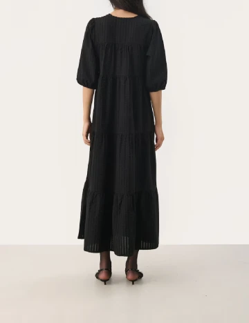 Rochie lunga Part Two, negru