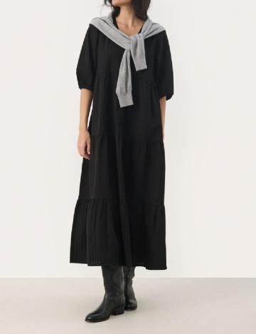 Rochie lunga Part Two, negru