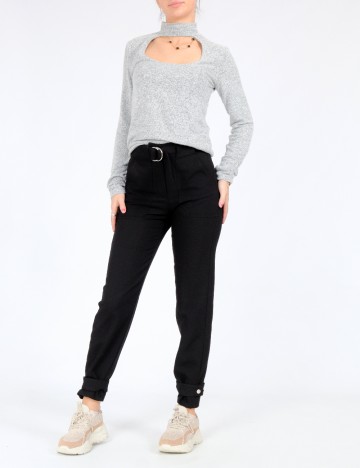 Pantaloni Bershka, negru