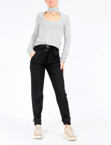 Pantaloni Bershka, negru