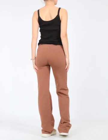 Pantaloni Zara, maro