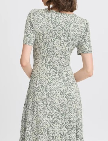 Rochie medie Fransa, verde