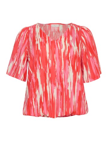 Bluza Kaffe Curve, rosu