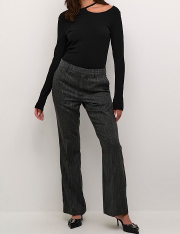 Pantaloni Kaffe, gri