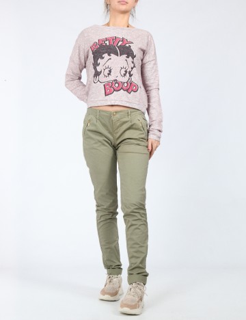 Pantaloni Bershka, verde