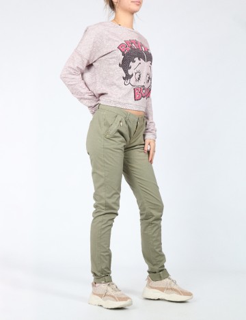 Pantaloni Bershka, verde