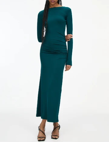 Rochie lunga Pull&Bear, verde
