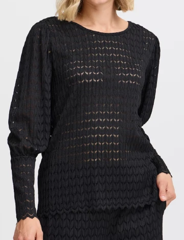 Bluza Fransa, negru