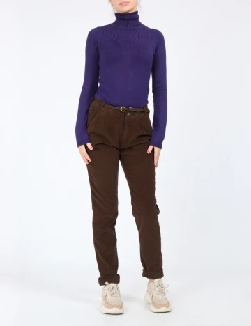 Pantaloni Bershka, maro