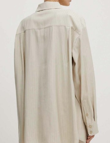 Camasa Oversize Gestuz, bej