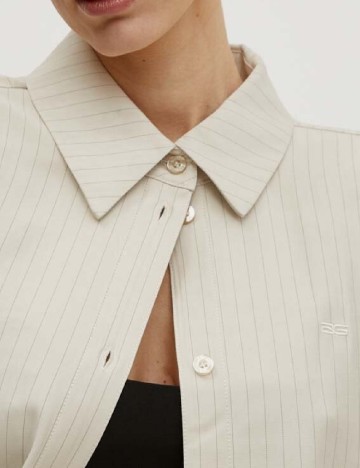 Camasa Oversize Gestuz, bej