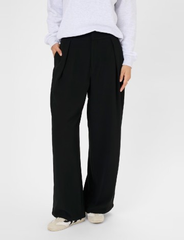 Pantaloni Kaffe, negru