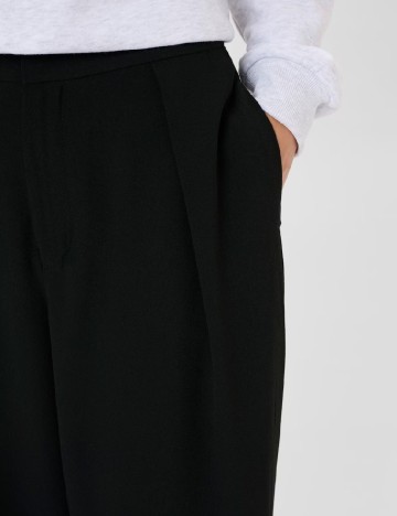 Pantaloni Kaffe, negru