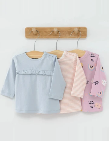 Set bluze 3 bucati Cool Club, mix culori