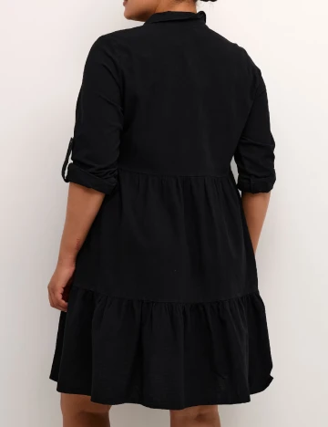 Rochie scurta Kaffe Curve, negru