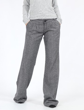 Pantaloni Bershka, gri