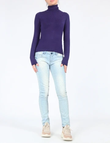 Blugi Bershka, albastru