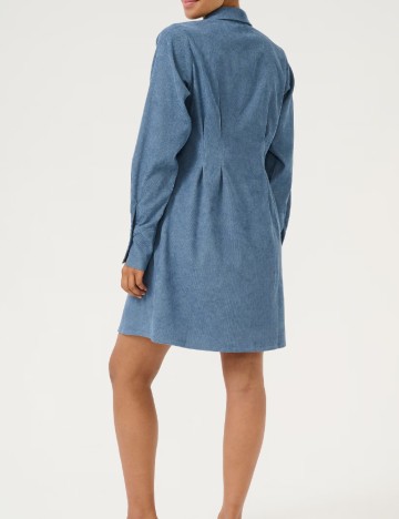 Rochie scurta Kaffe, albastru