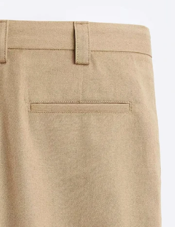 Pantaloni Zara, maro