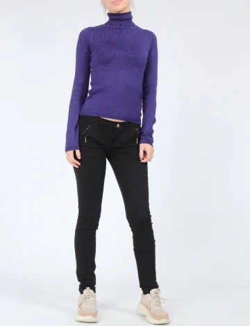 Pantaloni Bershka, negru