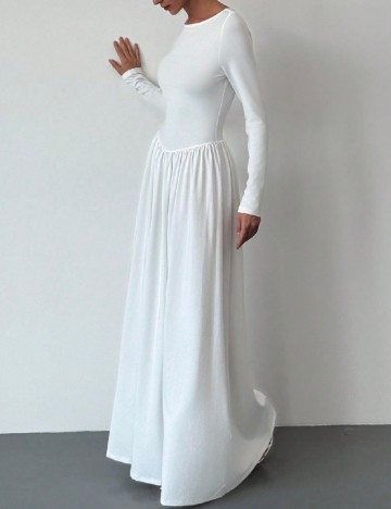 
						Rochie lunga SHEIN, alb