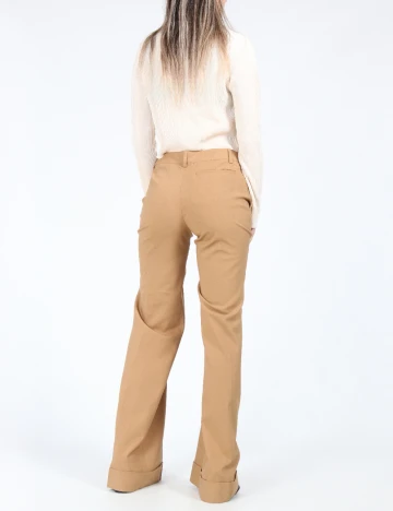 Pantaloni Zara, maro