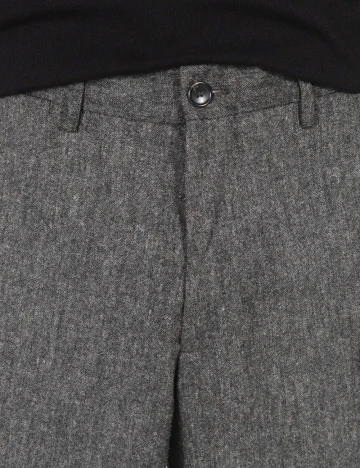 Pantaloni Zara, gri inchis