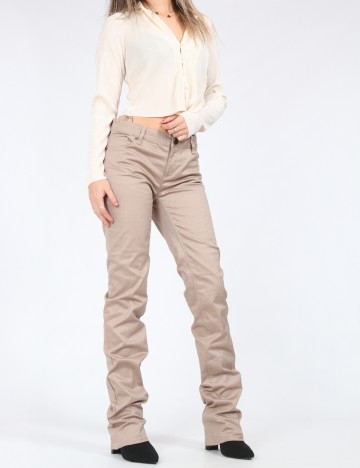 Pantaloni Zara, maro deschis