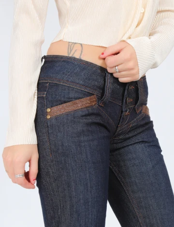 Blugi Zara, bleumarin