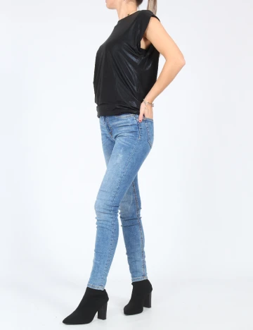 Blugi Bershka, albastru