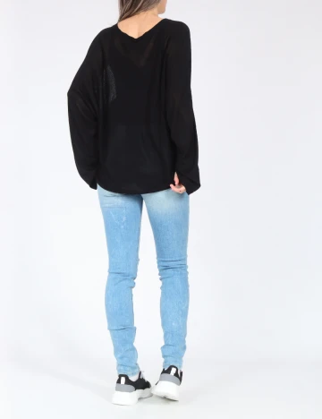 Bluza Bershka, negru