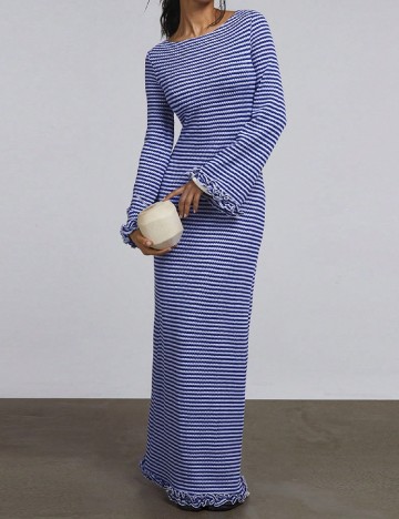 Rochie lunga SHEIN, albastru