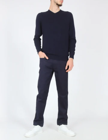 Pantaloni Zara, bleumarin
