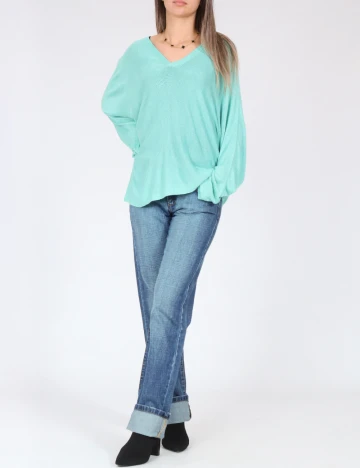 Bluza Bershka, turcoaz