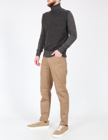 Pantaloni Zara, maro