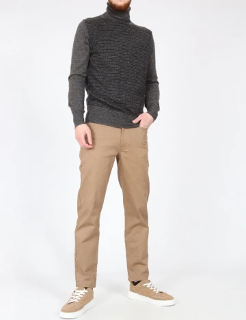 Pantaloni Zara, maro