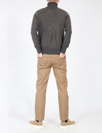 Pantaloni Zara, maro