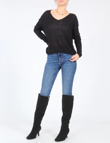 Bluza Bershka, negru