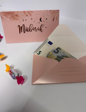 Set plicuri 10 bucati AVEC, roz