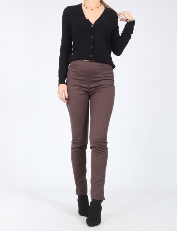 Pantaloni Zara, maro